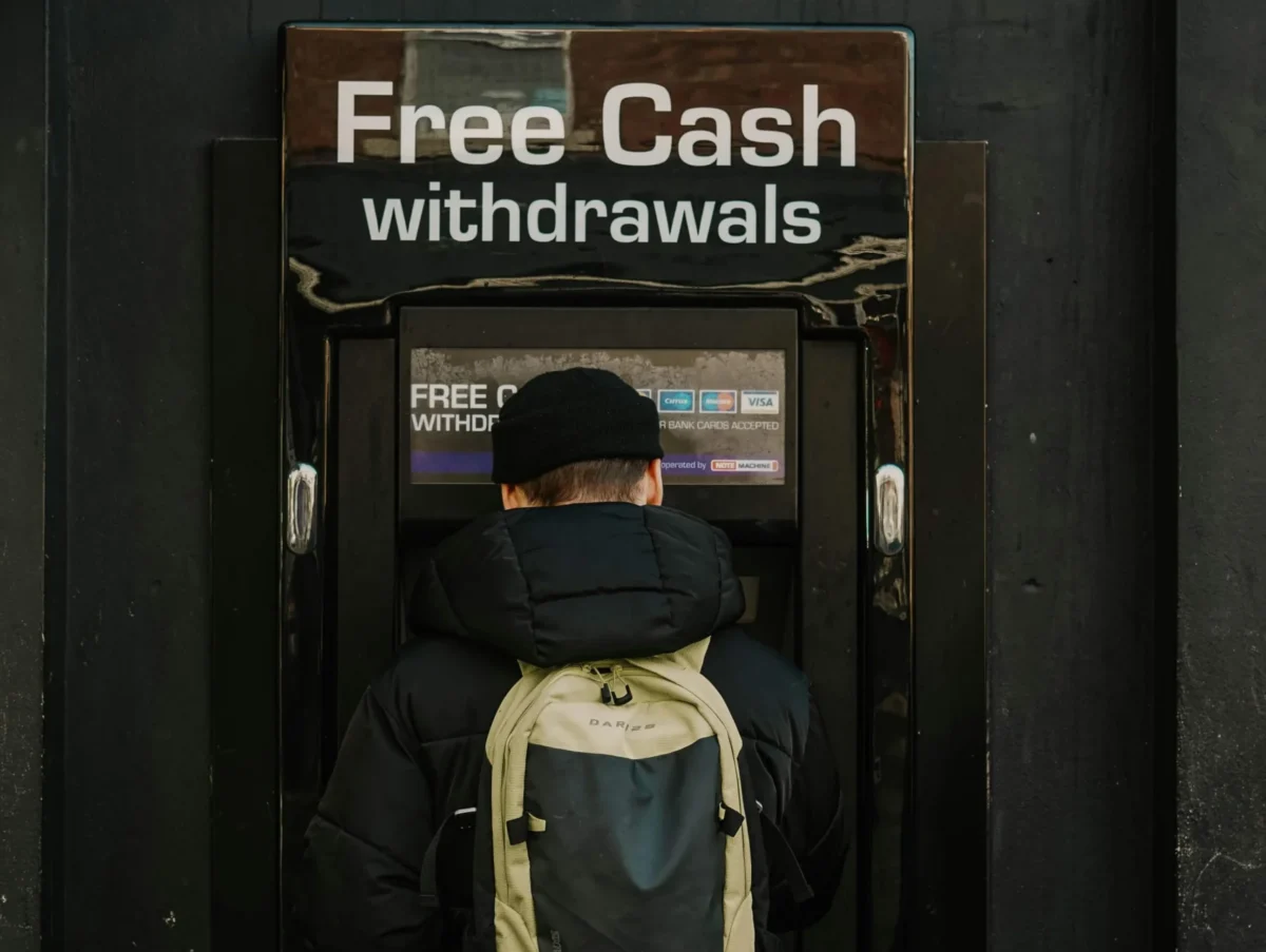 Texas business owner choosing the best ATM location